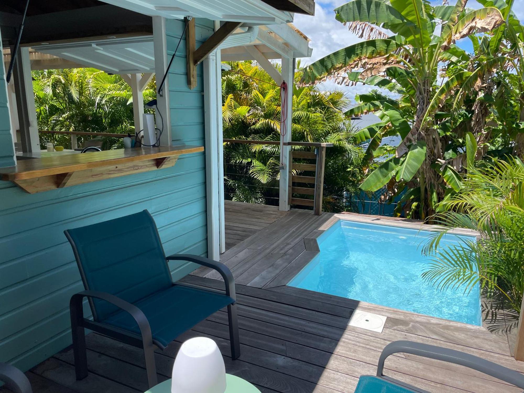 Tres Joli Bungalow Et Sa Petite Piscine Privee Riviere-Salee Exterior foto