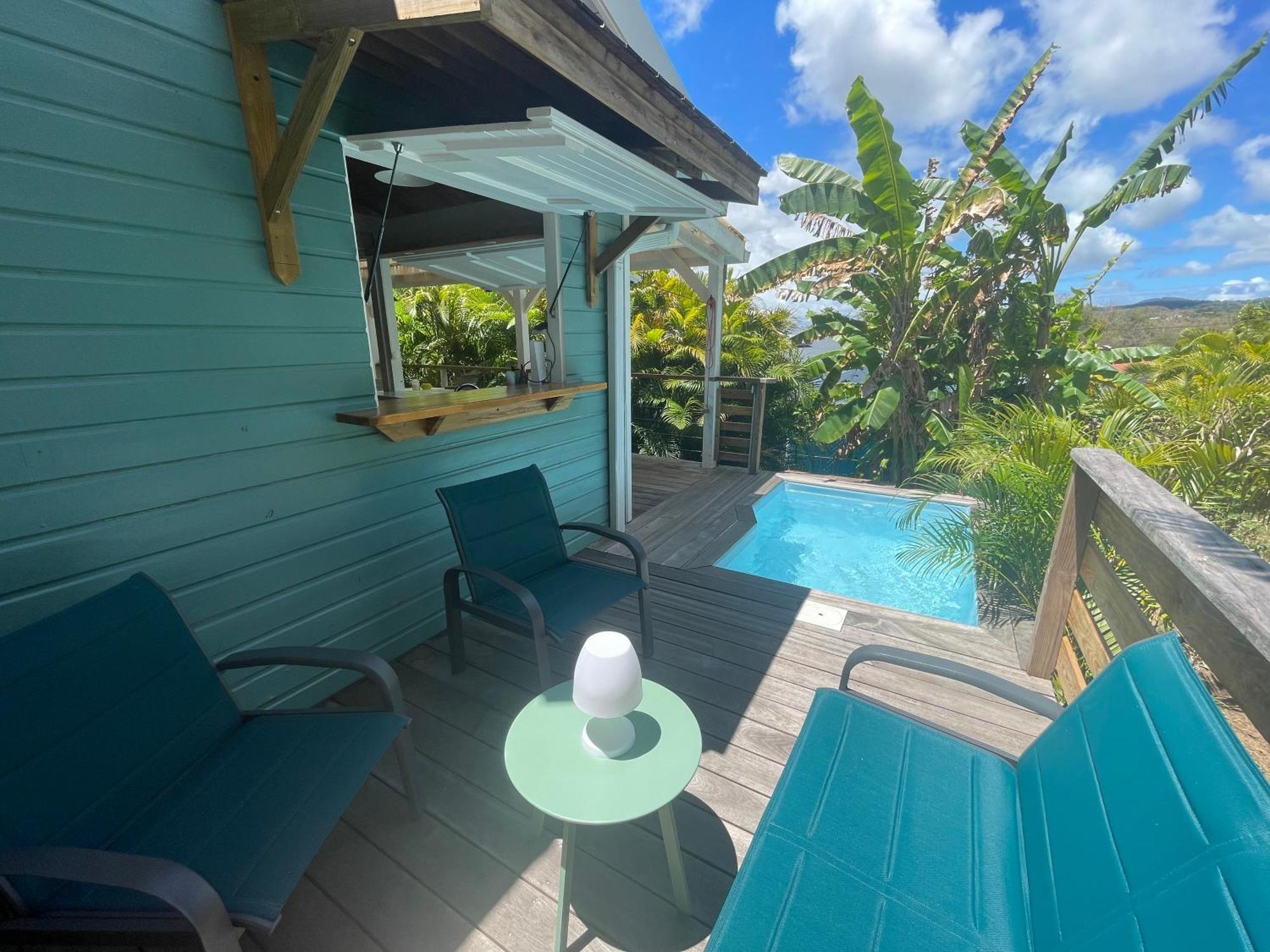 Tres Joli Bungalow Et Sa Petite Piscine Privee Riviere-Salee Exterior foto